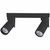 Spot de Sobrepor 30x6cm 02xDicroica MR16 GU10 Preto Nordecor Piere 6343 na internet