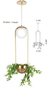 Pendente C/ Suporte P/ Plantas Pd-5434/a Cobre Fosco na internet
