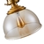 Pendente Nordecor Tion Rod Ouro Fosco e Ambar 2583 - loja online