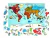 Mapa Planisferio Puzzle en Madera en internet