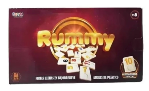 BURAKO Y RUMMY EN VALIJA SIMIL CUERO - comprar online
