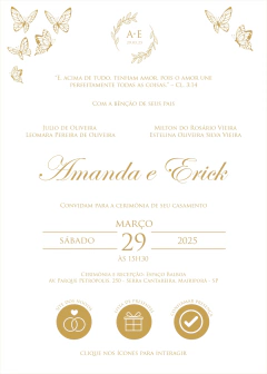 Convite Digital na internet