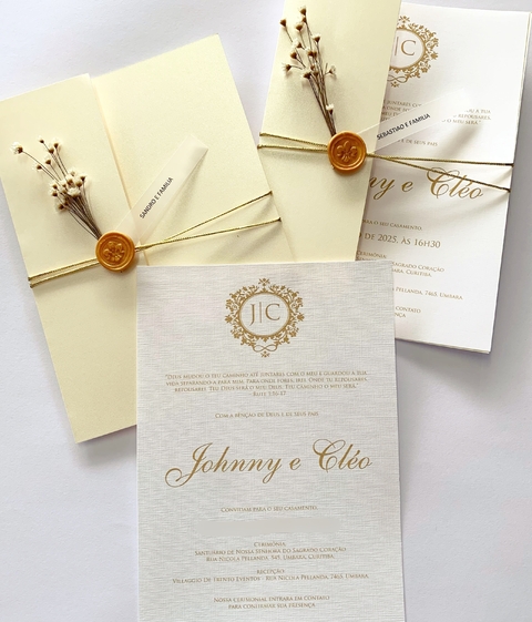 Convite Johnny e Cléo - comprar online