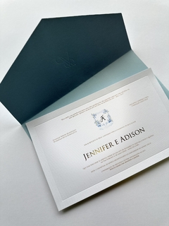Convite Jeniffer e Adilson - SC Convites e Gifts Personalizados