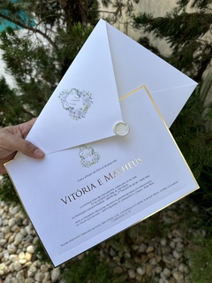 Convite Vitória e Matheus - SC Convites e Gifts Personalizados