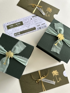 Caixa Lavinia e Richard - SC Convites e Gifts Personalizados