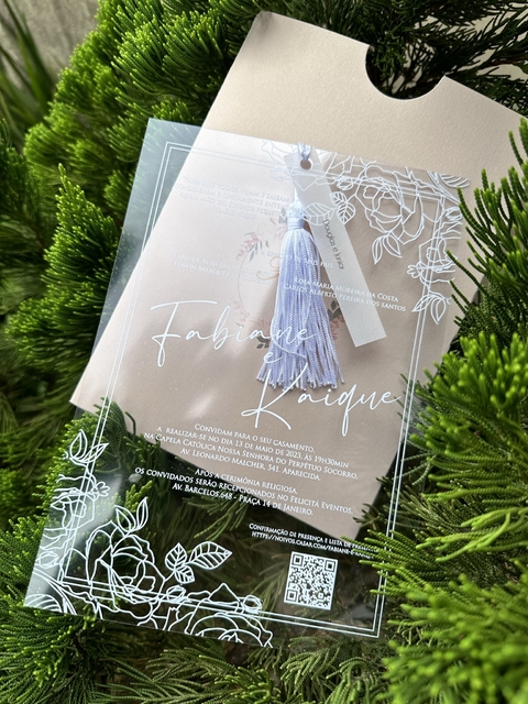 Convite Fabiane e Kaique