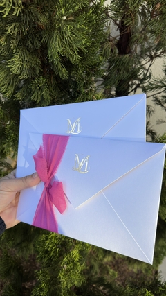 Convite Larissa e Murilo - SC Convites e Gifts Personalizados