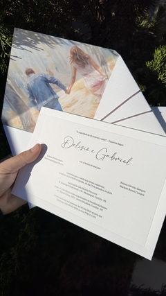 Convite Delisie e Gabriel - loja online