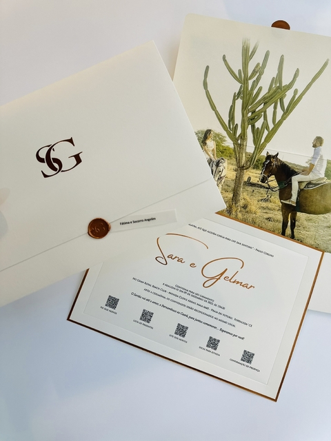 Convite Sara e Gilmar - comprar online