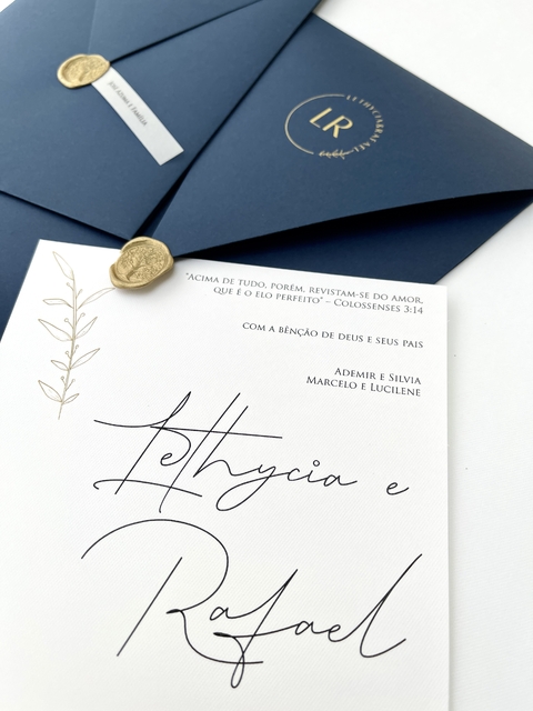 Convite Lethycia e Rafael - comprar online