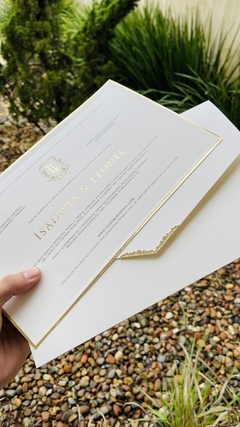 Convite Isadora e Leonel - SC Convites e Gifts Personalizados