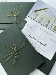 Convite Tayla e Douglas