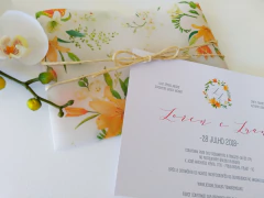 Convite Loren e Luan na internet