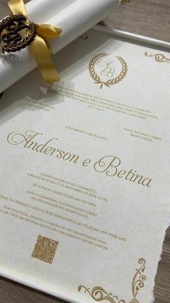 Convite Anderson e Betina - SC Convites e Gifts Personalizados