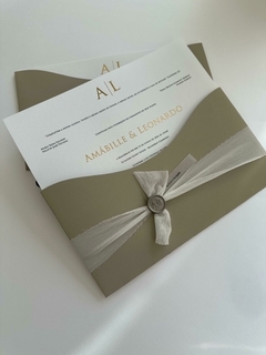 Convite Amabille e Leonardo - SC Convites e Gifts Personalizados