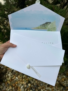 Convite Ana Laura e Fellipe - SC Convites e Gifts Personalizados