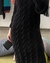 Vestido Total Black Lana Merino 100%