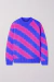 SWEATER DIAGONALES BLUE