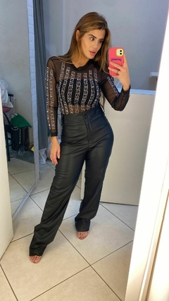 Calça em couro ecológico - loja online