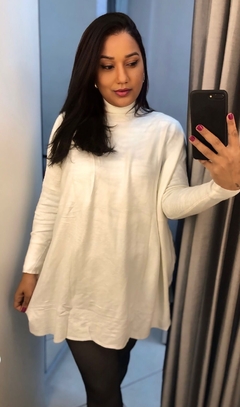 Blusa poncho modal Off - comprar online