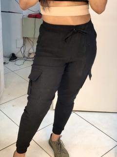 calça jogger cargo preta - Closet's - moda feminina moda blogueira moda balada 