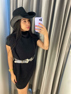 colete mousse preto - Closet's - moda feminina moda blogueira moda balada 