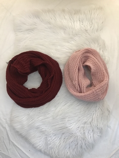 Gola em tricot