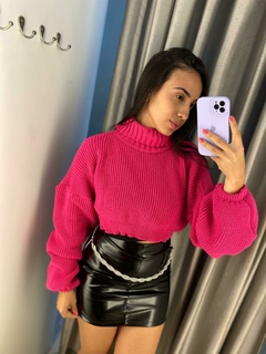 Blusa tricot Maya pink - loja online