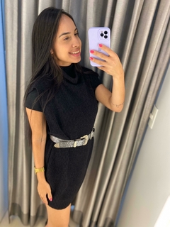 colete mousse preto
