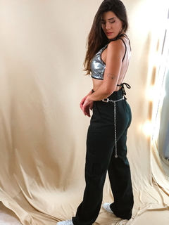 calça cargo preta - comprar online