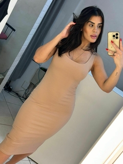 vestido anarruga mid - loja online