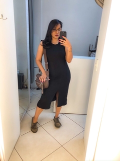 Vestido regata preto - comprar online