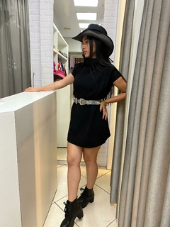 colete mousse preto na internet