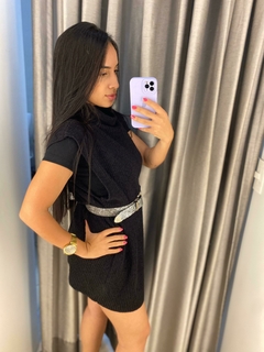 Imagem do colete mousse preto