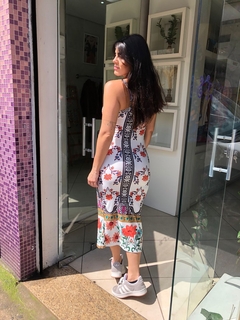 vestido em suplex estampado de alça - Closet's - moda feminina moda blogueira moda balada 