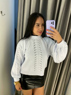 Blusa tricot yara Branco