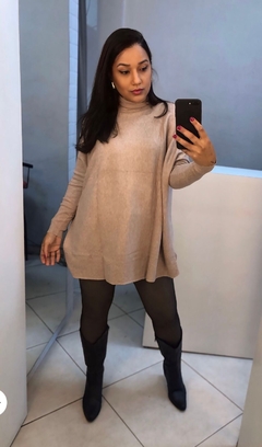 Blusa poncho modal - Marrom - Closet's - moda feminina moda blogueira moda balada 