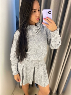Conjunto Jade cinza - Closet's - moda feminina moda blogueira moda balada 