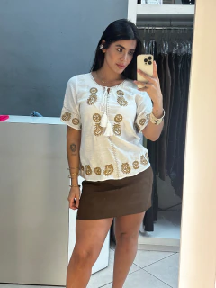 blusa off indiana