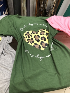 t-shirt coração - loja online
