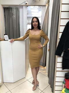 vestido zoe caramelo - Closet's - moda feminina moda blogueira moda balada 