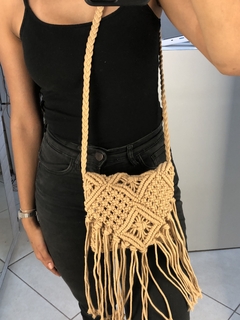 Bolsa de macramê