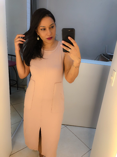 Vestido regata nude na internet