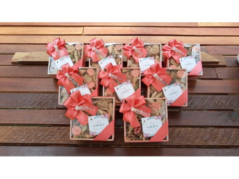 Potpourri lembrancinha caixa P aromas coral 1 unid - comprar online