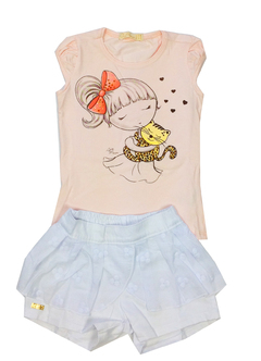 Blusa e short (Arte Menor)