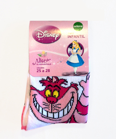 Meia Infantil Gato Alice - Disney (Selene)