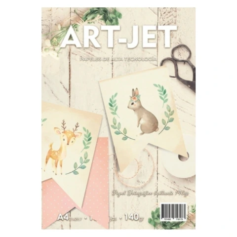 PAPEL FOTOGRAFICO A4 140G ARTJET - 20 HOJAS