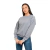 BUZO CUELLO REDONDO FRIZA SUBLIMABLE - GRIS MELANGE - comprar online