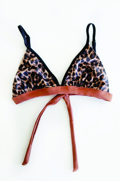 CORPIÑO TRIANGULO REGULABLE NEW ANIMAL PRINT - Lolet